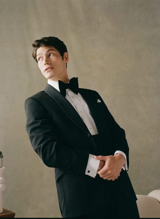 black tie wedding