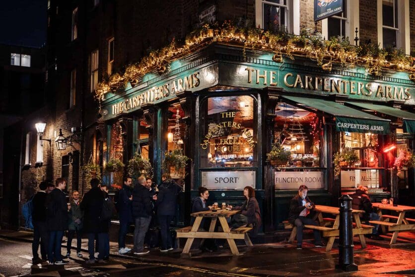 the carpenters arms marylebone