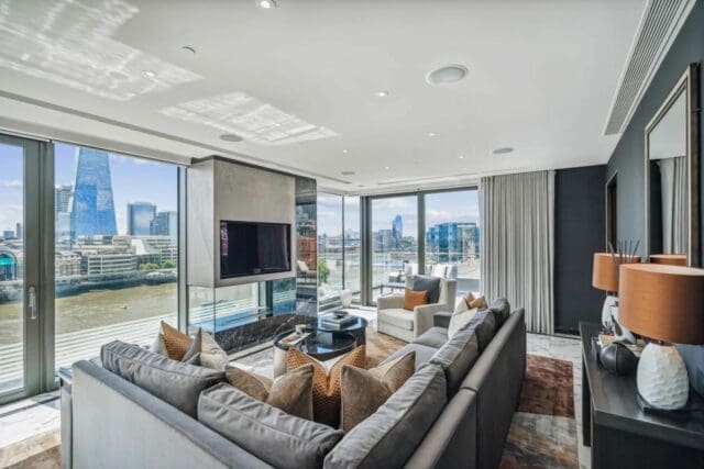 london properties with balconies
