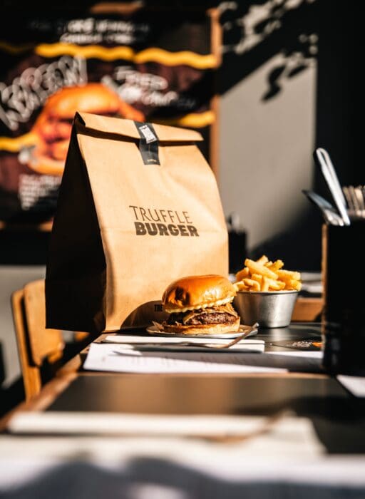 truffle burger