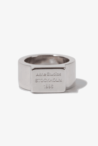 Acne Studios Logo ring