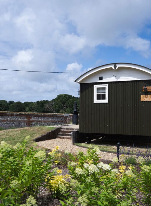 Shepherd Huts at Holkham Estate
