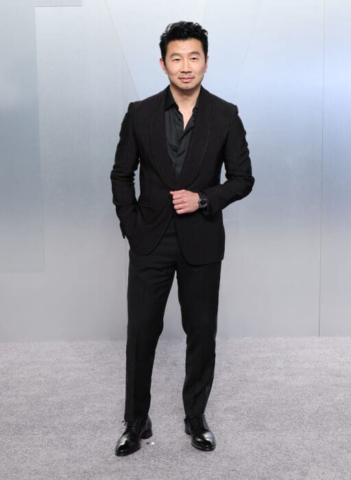 simu liu at the Vanity Fair Oscar Party