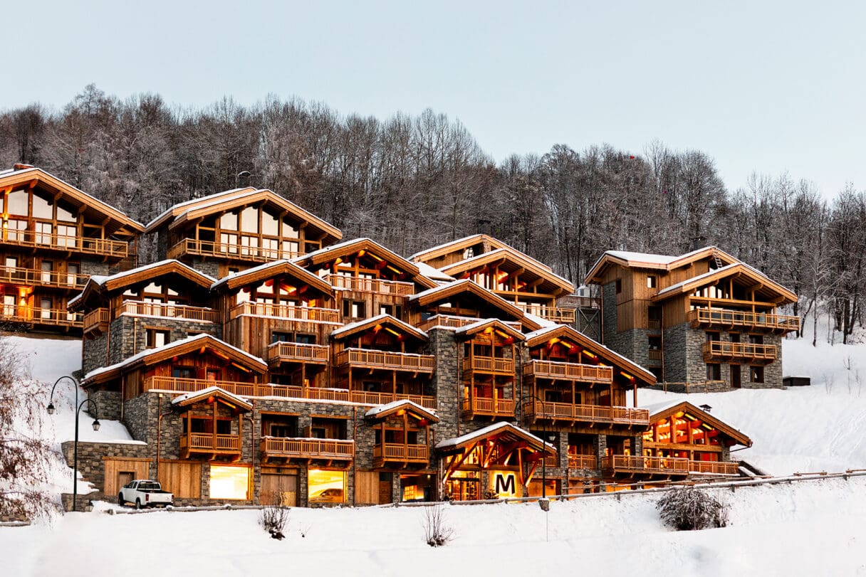 m lodge spa saint martin de belleville