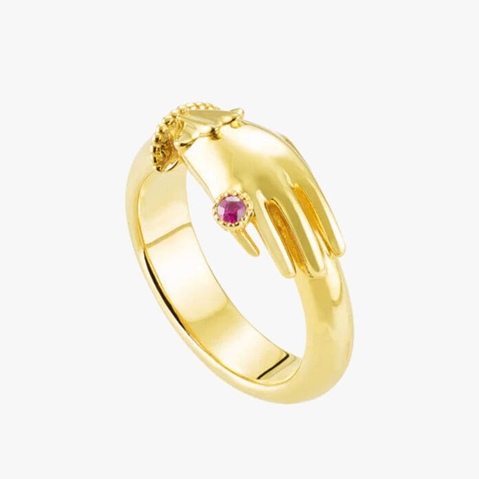 wings of wisdom pinky ring